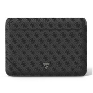 Guess 4G Uptown Triangle Logo dėklas 16" nešiojamajam kompiuteriui – juodas