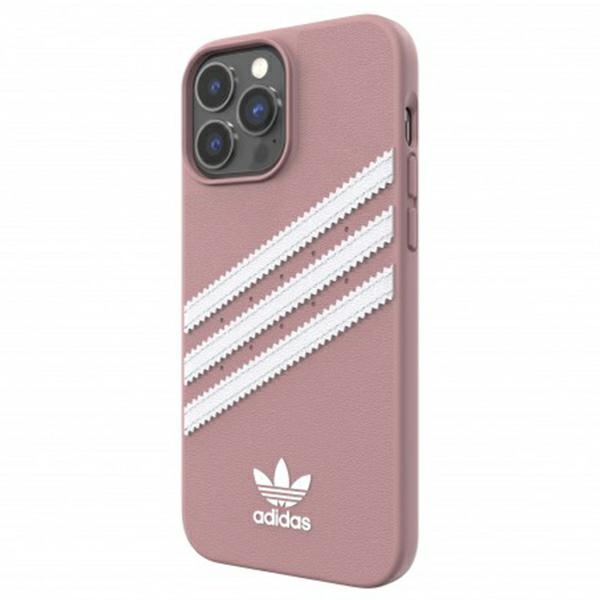 Adidas OR Molded Case PU dėklas iPhone 13 Pro Max – rožinis