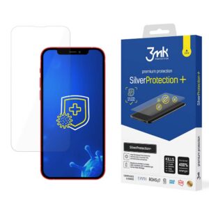 iPhone 13 Pro / iPhone 13 antibakterinė ekrano apsauga žaidėjams 3mk Silver Protection+ serija