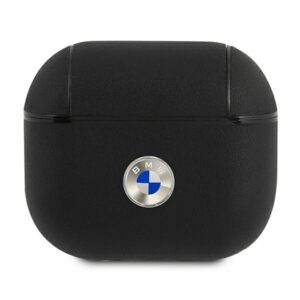 BMW odinis dėklas AirPods 3 įkrovimo dėžutei – juodas