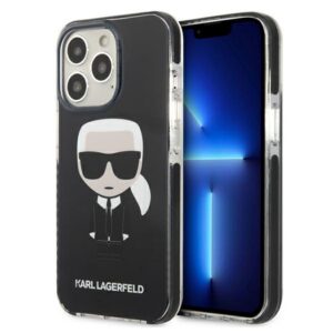 Karl Lagerfeld dėklas iPhone 13 Pro/13 – juodas