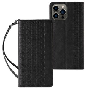 Magnet Strap dėklas iPhone 12 Pro Max – juodas