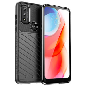 Thunder Case lankstus armored dangtelis Motorola Moto G Play 2022 juodas