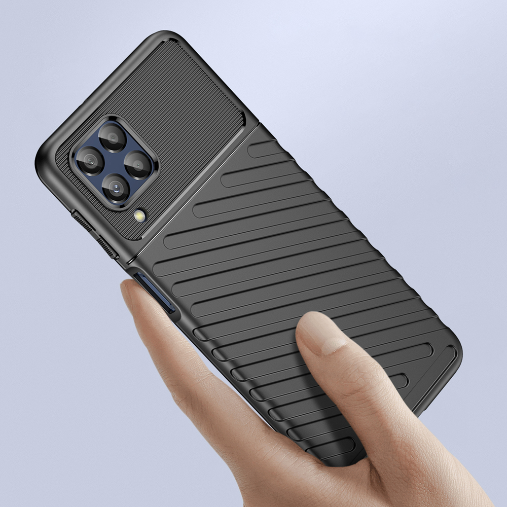 Thunder Case dėklas Samsung Galaxy M53 5G – juodas