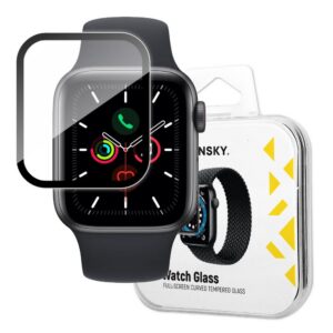 Apsauginis hibridinis stiklas Apple Watch 40 mm – juodas