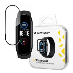 Wozinsky Watch Glass apsauginis stiklas Xiaomi Mi Band 5 – juodas