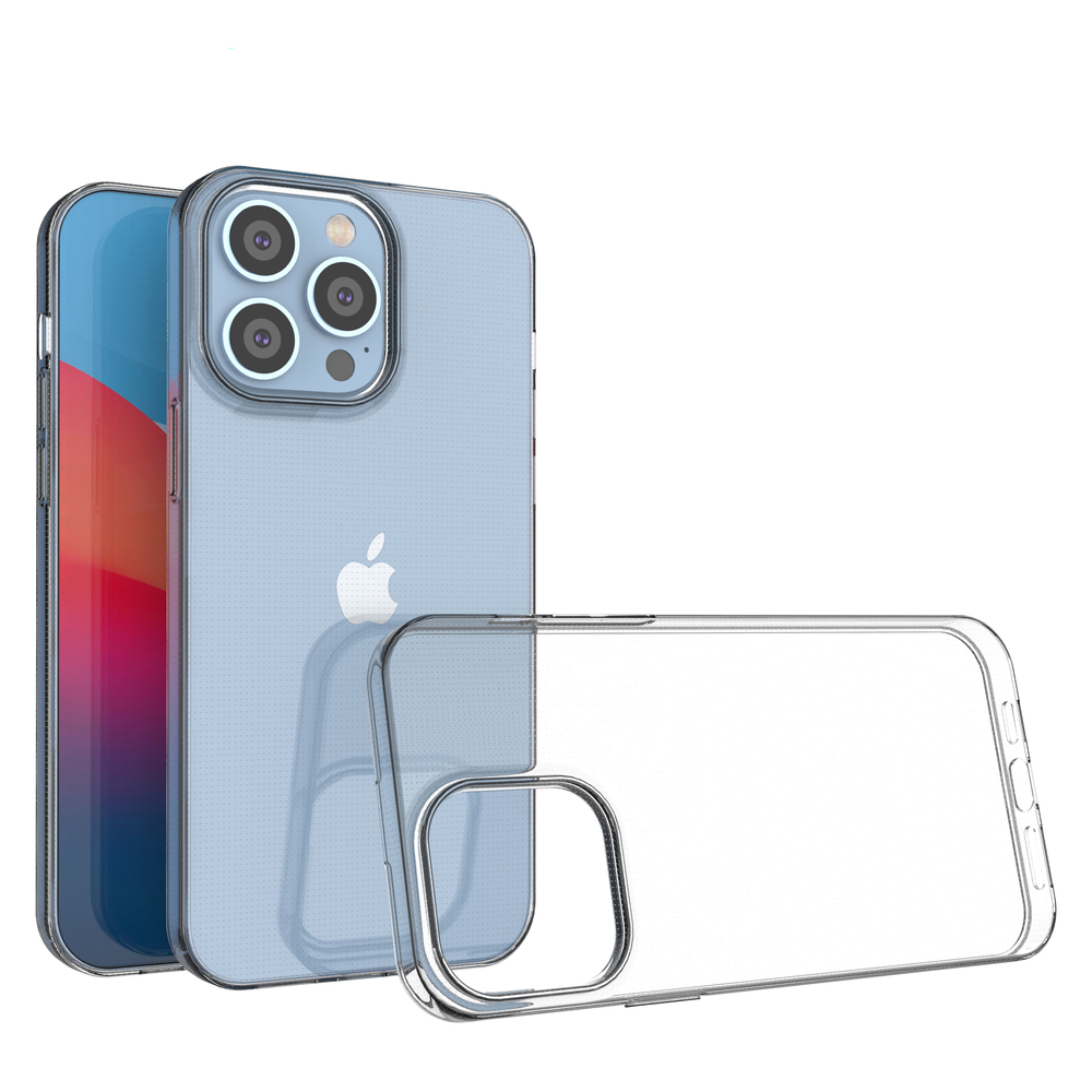 Skaidrus TPU dėklas iPhone 14 Pro Max – 0,5 mm
