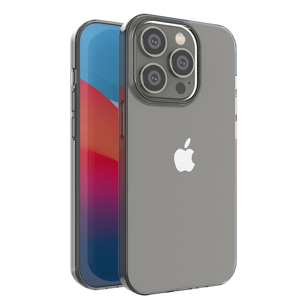 Skaidrus itin plonas TPU dėklas iPhone 14 Pro