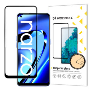 Wozinsky Full Glue grūdintas stiklas Realme Narzo 50A