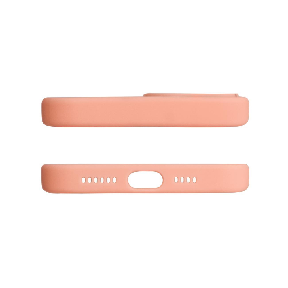 Skaidrus TPU dėklas iPhone 12 Pro Max – gėlės, rožinis