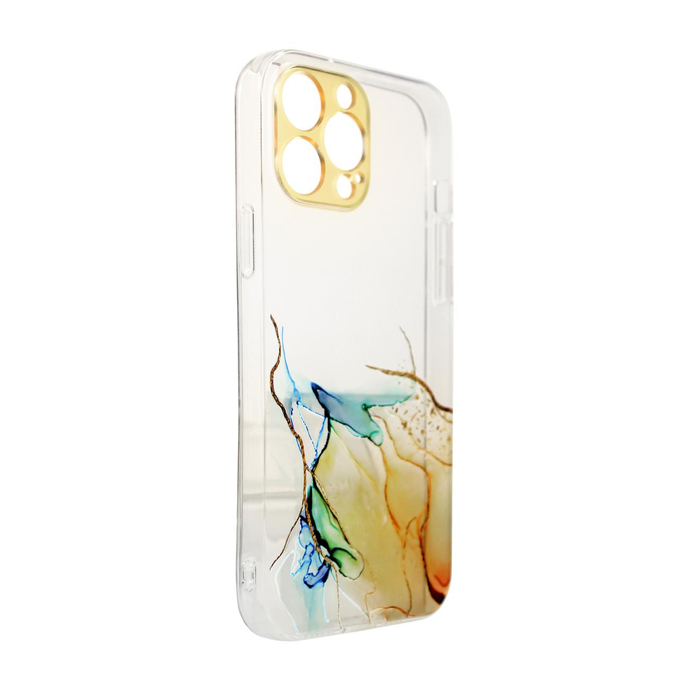 Skaidrus marmuro rašto dėklas iPhone 12 Pro Max