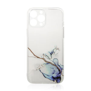 Skaidrus TPU dėklas Samsung Galaxy A12 5G – Marble Blue