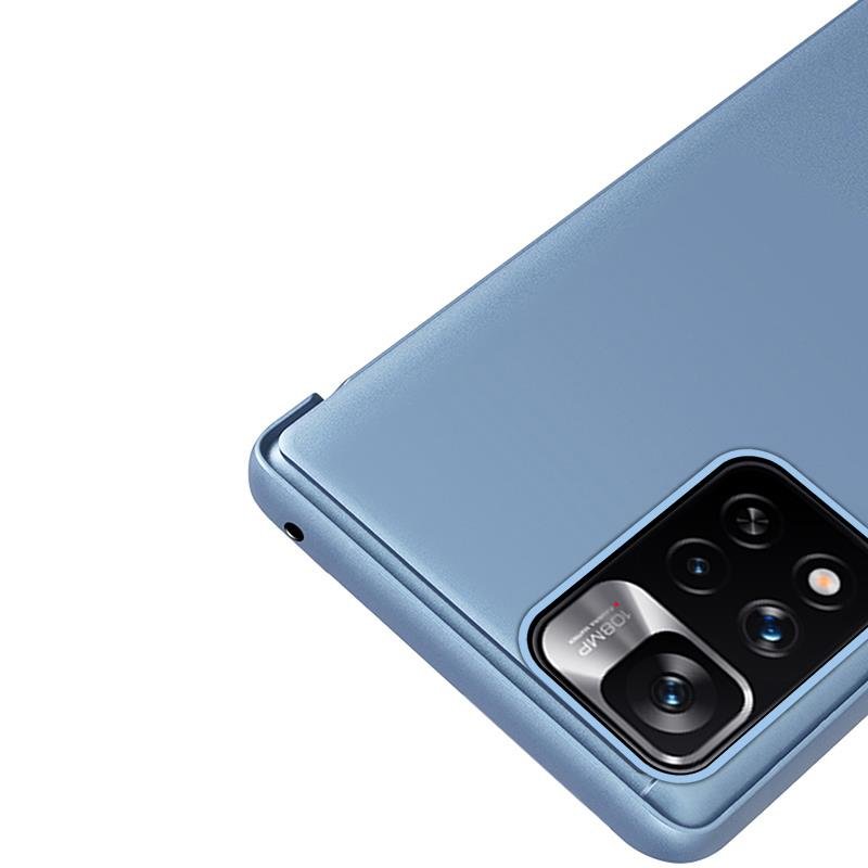 Atverčiamas „Clear View“ dėklas Realme 9 Pro+ – juodas