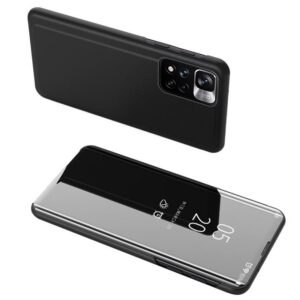 Clear View dėklas Realme 9 Pro – juodas