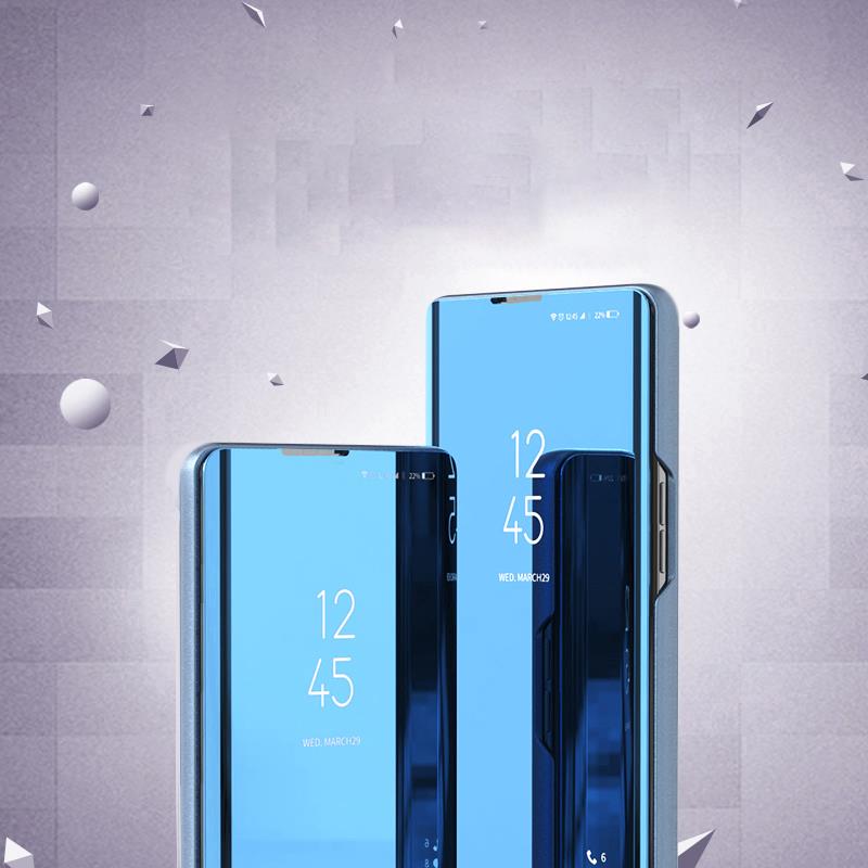 Clear View dėklas Realme 9 Pro – juodas