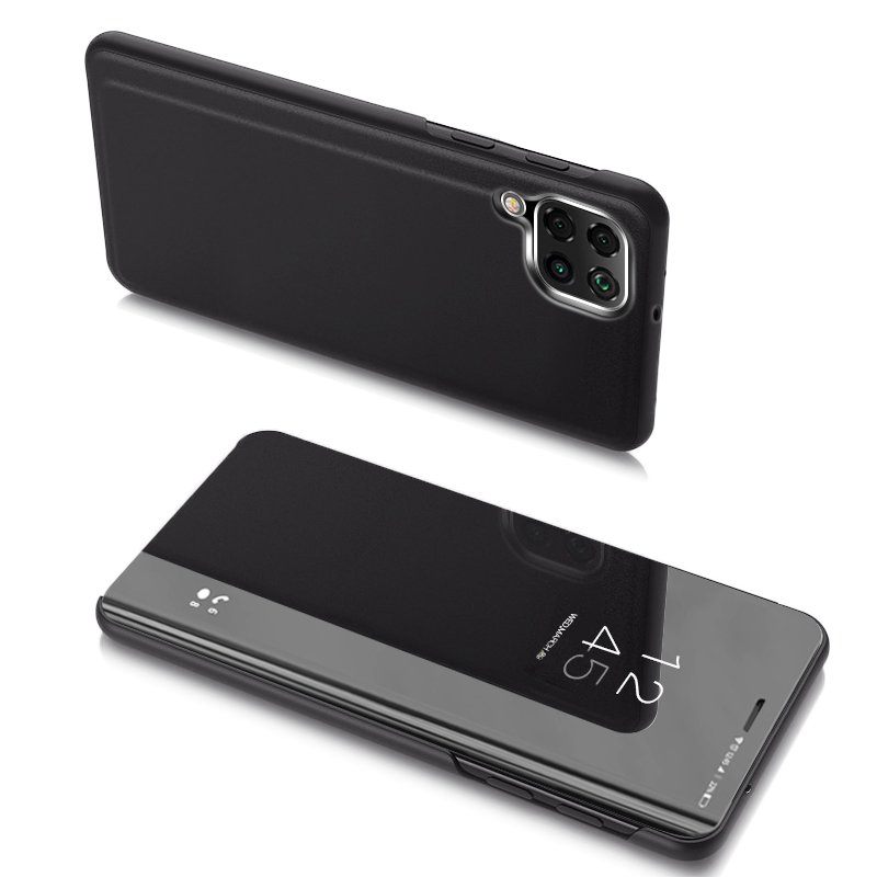 Clear View dėklas Samsung Galaxy M53 5G – juodas