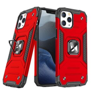 Wozinsky Ring Armor dėklas iPhone 14 Pro Max – raudonas