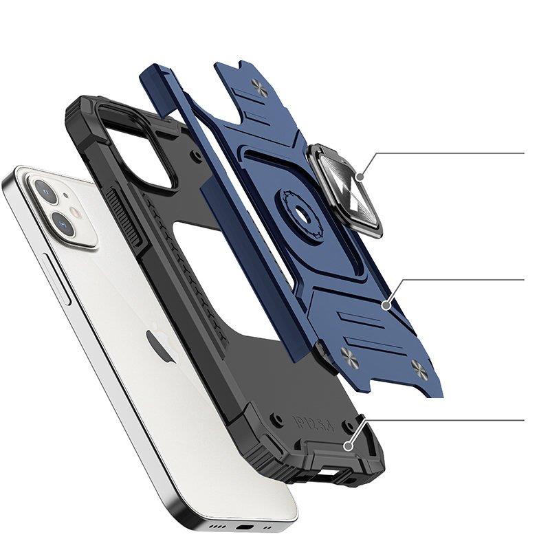Wozinsky Ring Armor dėklas iPhone 14 Plus – mėlynas