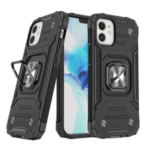 Wozinsky Ring Armor dėklas iPhone 14 Max – juodas