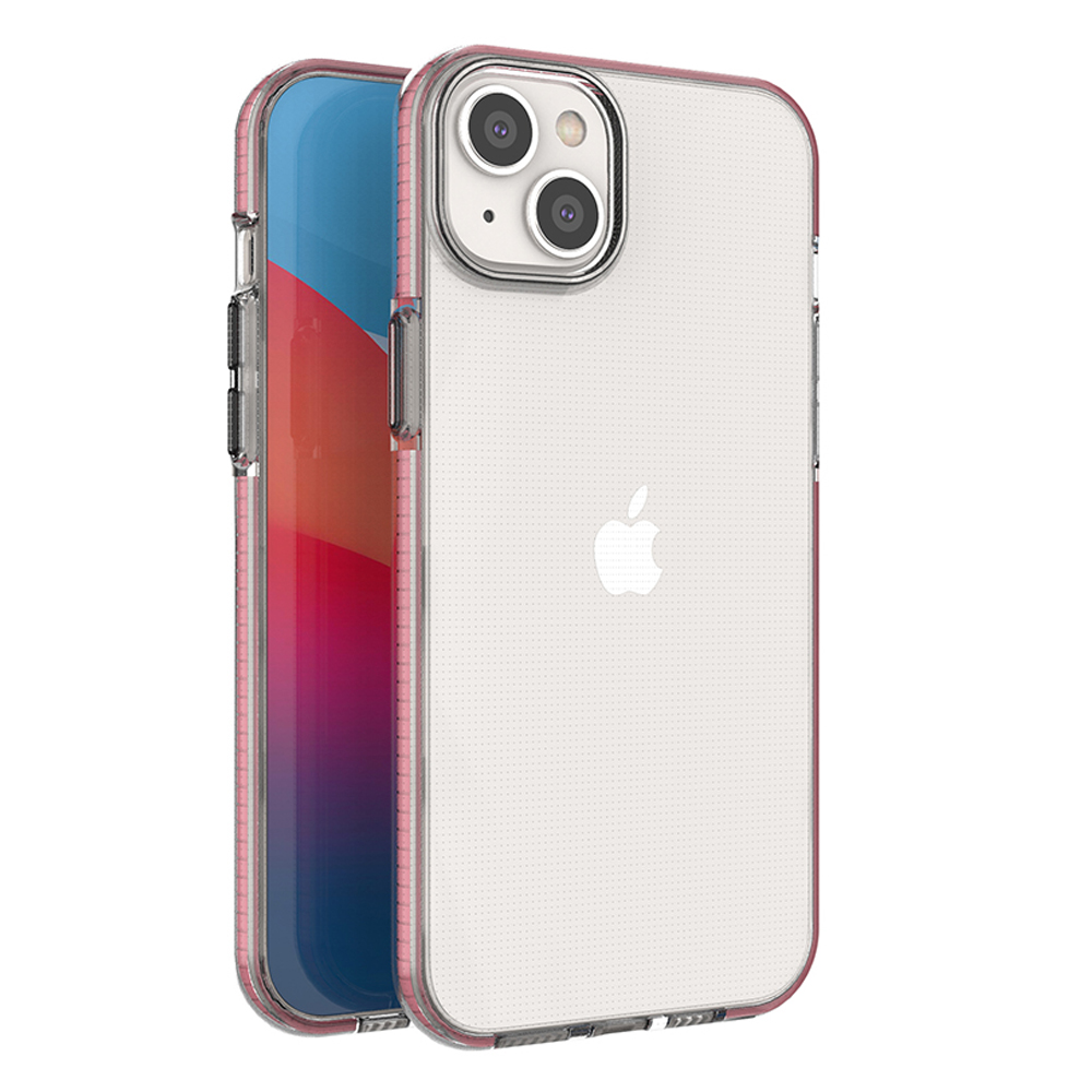Silikoninis dėklas iPhone 14 Plus Spring Case – rožinis