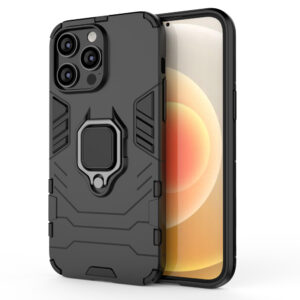 Ring Armor magnetinis dėklas iPhone 14 Pro Max – juodas