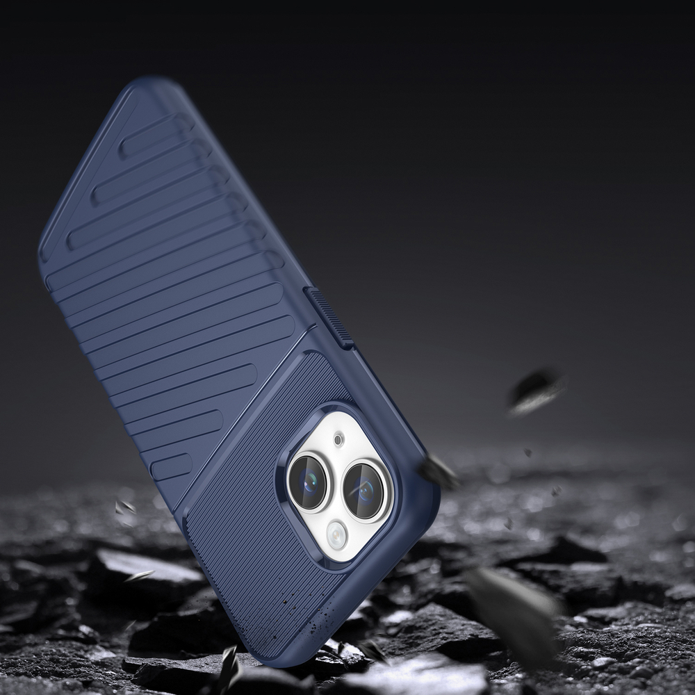 Thunder Case iPhone 14 Plus – mėlynas šarvuotas dėklas