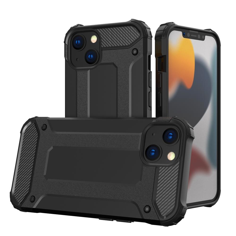 Hybrid Armor dėklas iPhone 14 Plus – juodas