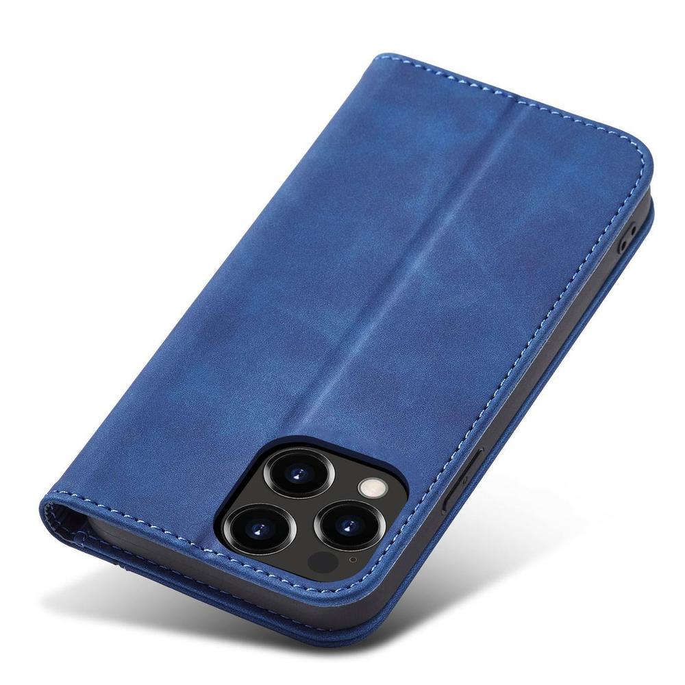 Magnet Fancy Case dėklas iPhone 14 Pro – mėlynas