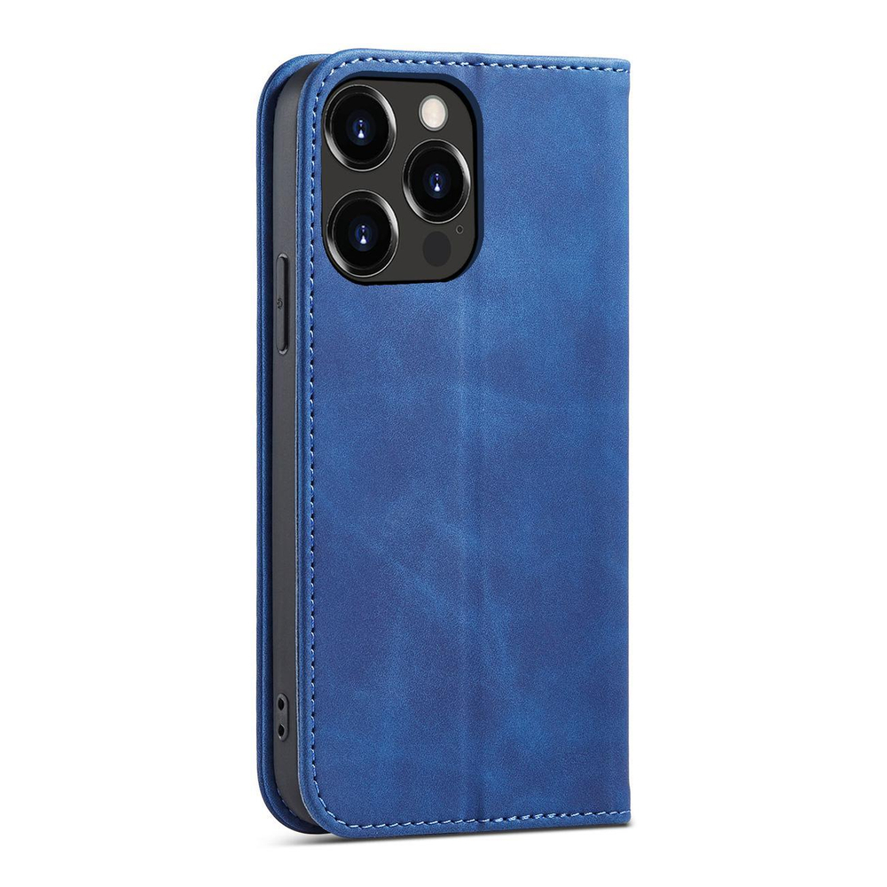 Magnet Fancy Case dėklas iPhone 14 Pro – mėlynas