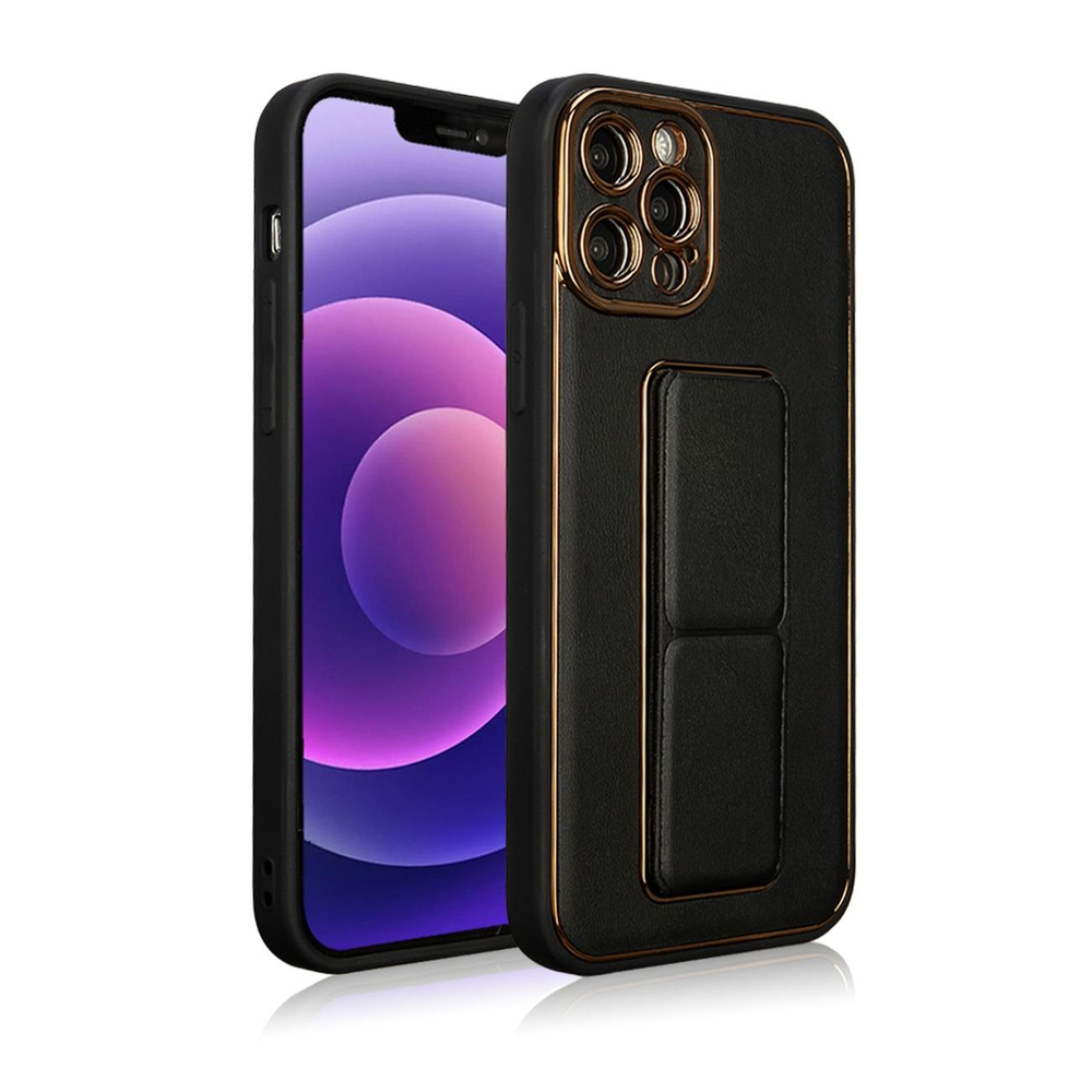 Dėklas su stovu Samsung Galaxy A13 – juodas