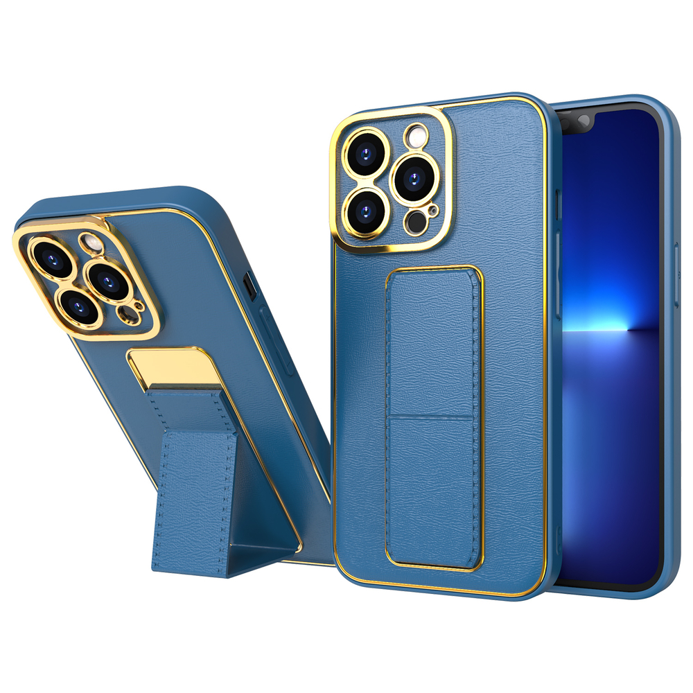 Kickstand dėklas iPhone 12 Pro – mėlynas
