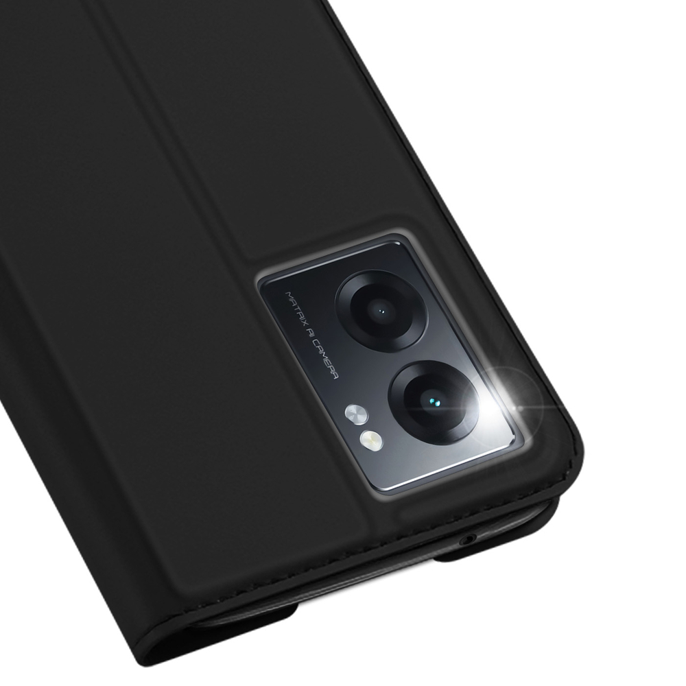Dux Ducis Skin Pro atverčiamas dėklas Realme Narzo 50A – juodas