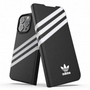 Adidas OR Book dėklas iPhone 13/13 Pro – juodas/baltas