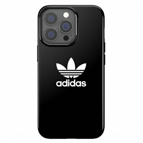 Adidas Trefoil dėklas iPhone 13/13 Pro – juodas