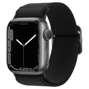 Dirželis Spigen Fit Lite Apple Watch 8 / 9 / 10 / 11 / 12 / SE (40 / 41 / 42 mm), juodas