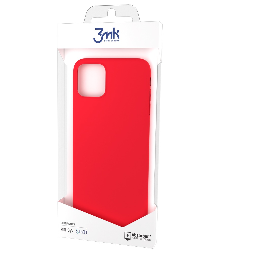 Dėklas telefonui iPhone 14 Pro Max 3mk Matt Case serijos - raudonas