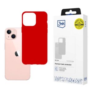 Dėklas iPhone 14 Plus iš 3mk Matt Case serijos - raudonas