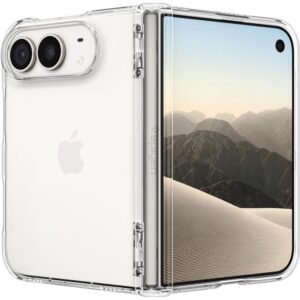 Dėklas Spigen Ultra Hybrid Pro iPhone Duo, skaidrus