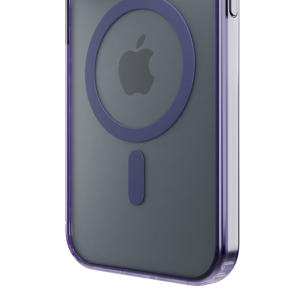 3mk Frosty MagCase Purpurinis dėklas, skirtas Apple iPhone 15 Pro – violetinis