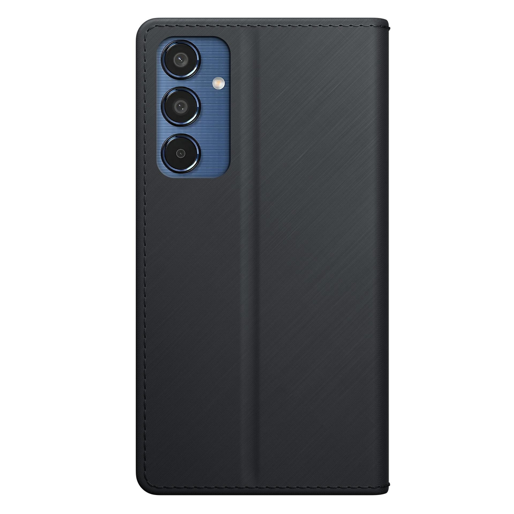 3mk piniginės dėklas, skirtas Samsung Galaxy M35 – juodas