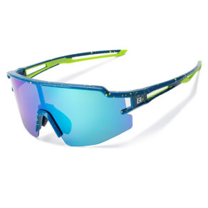 Rockbros poliarizuoti dviratininko akiniai su UV apsauga ir korekciniu intarpu, mėlyni lęšiai – mėlyni