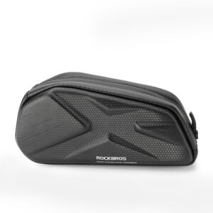Rockbros Dviračio krepšys, Rigid, Rėmas, Top Tube, 1.4l - Juoda