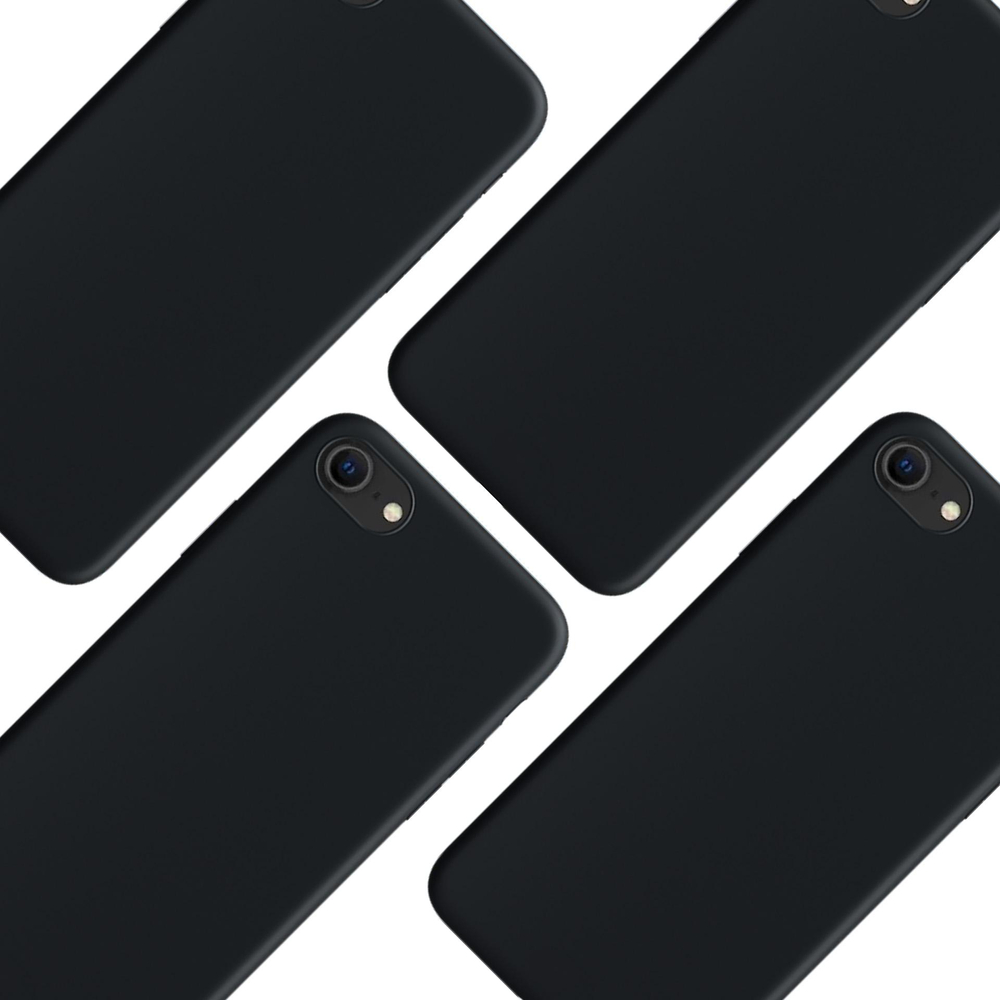 3mk Matt Case Pro, skirtas iPhone SE 2020 – juodas