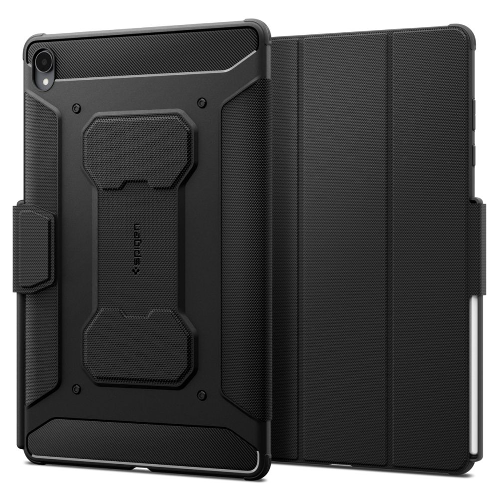 Dėklas Spigen Rugged Armor Galaxy Tab S12+ 12.6 X840 / X846B, matinis juodas