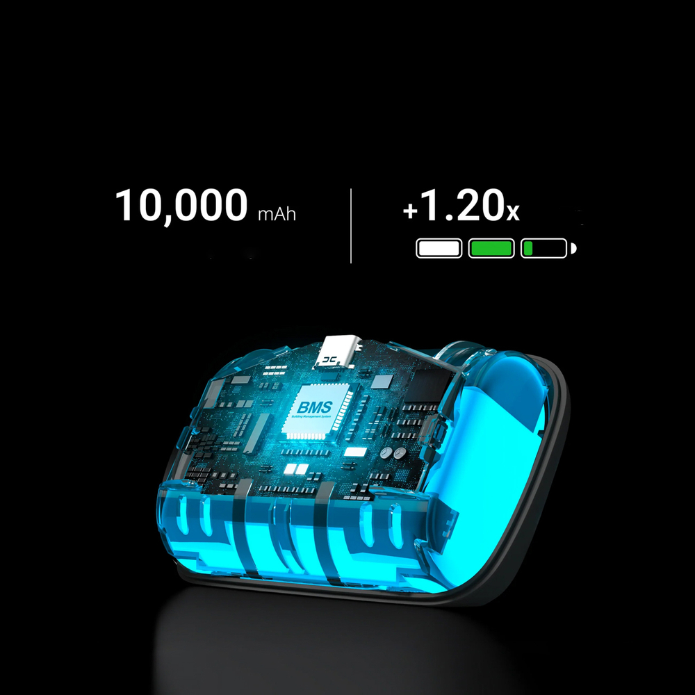 BoboVR P4U galvos dirželis su baterija PICO 4 Ultra ir Ultra Enterprise - Balta ir juoda