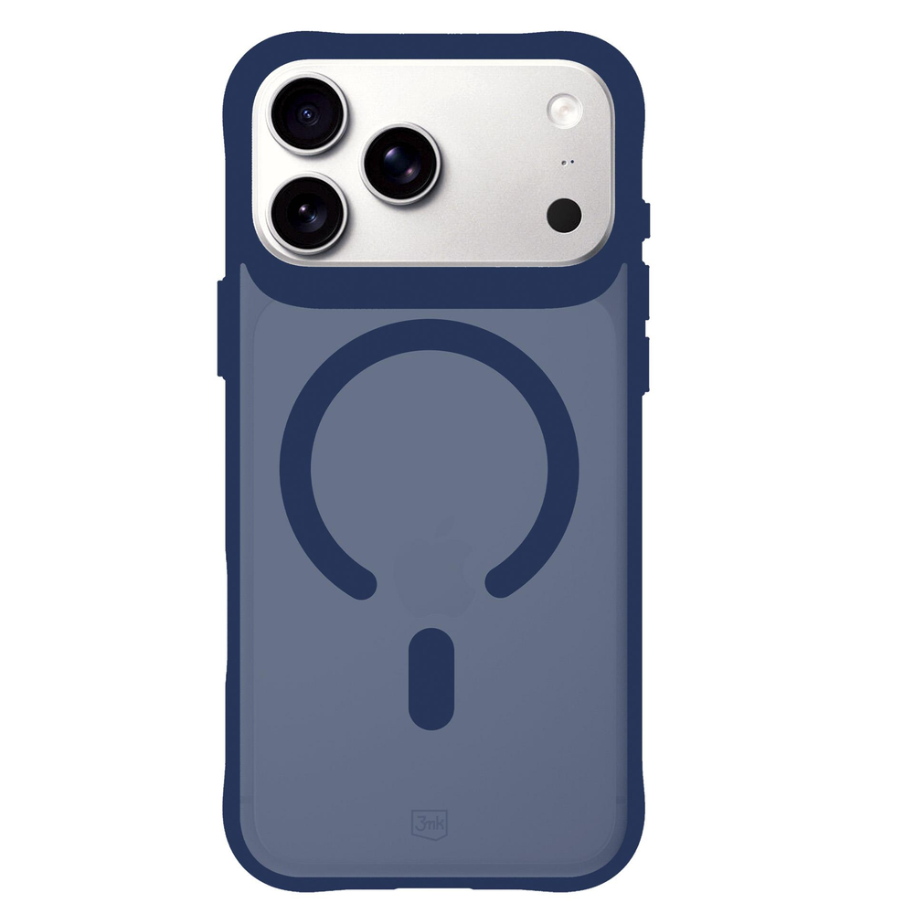 3mk Smoke MagCase, skirtas iPhone 17 Pro – mėlynai permatomas