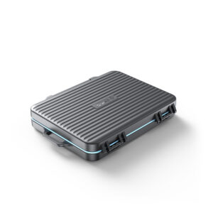 Dėklas atminties kortelėms ir duomenų laikmenoms Orico PHCD 2,5 colio SSD 2,5 colio HDD M.2 SSD SD Micro SD CompactFlash kortelių skaitytuvams - juodas