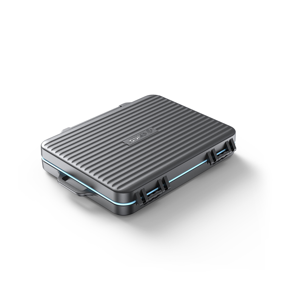Dėklas atminties kortelėms ir duomenų laikmenoms Orico PHCD 2,5 colio SSD 2,5 colio HDD M.2 SSD SD Micro SD CompactFlash kortelių skaitytuvams - juodas