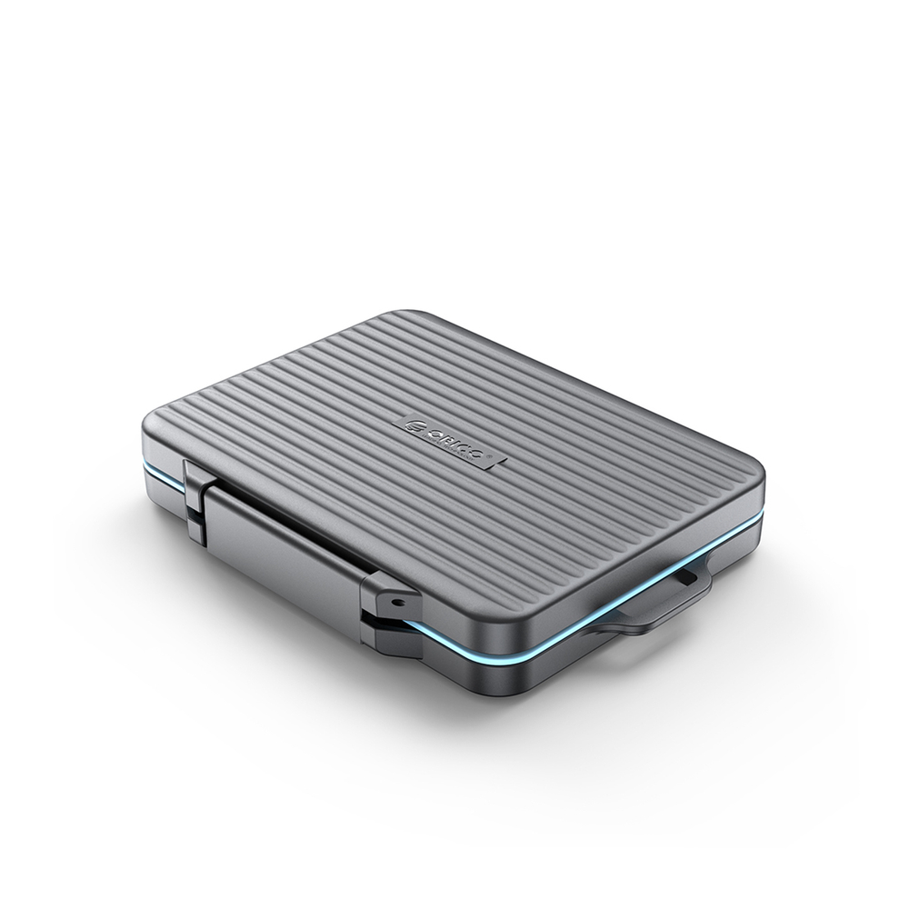 Dėklas atminties kortelėms ir duomenų laikmenoms Orico PHCD 2,5 colio SSD 2,5 colio HDD M.2 SSD SD Micro SD CompactFlash kortelių skaitytuvams - juodas