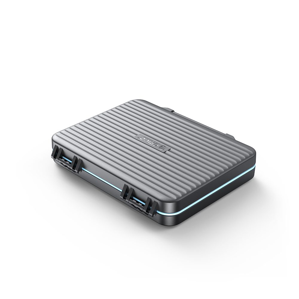Dėklas atminties kortelėms ir duomenų laikmenoms Orico PHCD 2,5 colio SSD 2,5 colio HDD M.2 SSD SD Micro SD CompactFlash kortelių skaitytuvams - juodas
